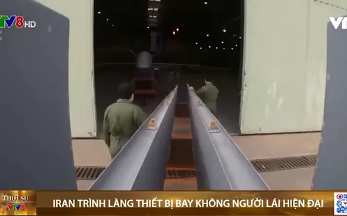 Iran trình làng thiết bị bay không người lái hiện đại