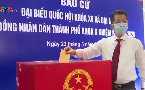 Ngày hội toàn dân đi bầu cử tại Duyên hải Nam Trung bộ