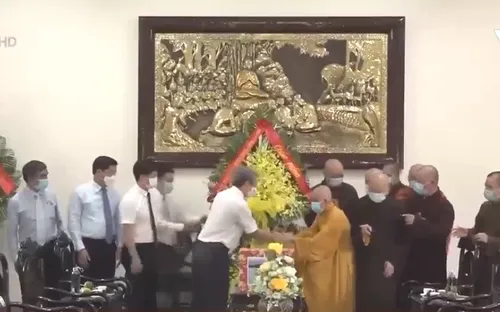 Thừa Thiên - Huế: Gặp mặt Giáo hội Phật giáo dịp lễ Phật Đản