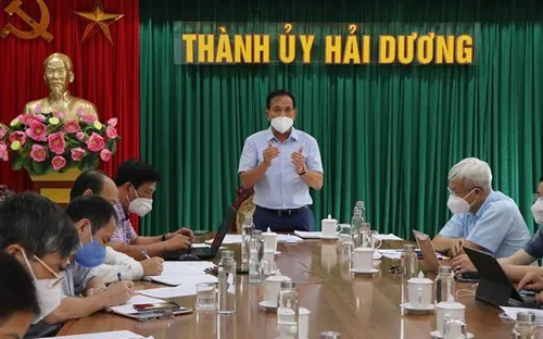 Dịch COVID-19: Giãn cách xã hội ở mức cao hơn tại 10 phường của thành phố Hải Dương