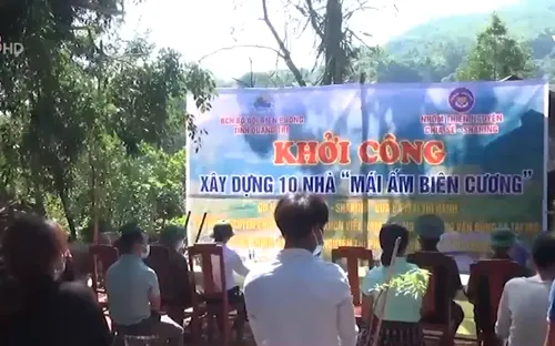 Quảng Trị: Bộ đội Biên phòng xây dựng nhiều nhà "Mái ấm biên cương"