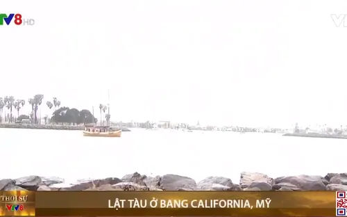 Lật tàu ở bang California, Mỹ