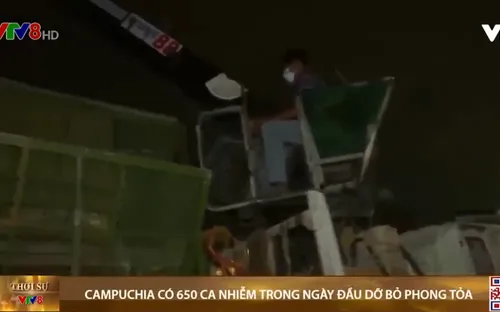 COVID-19: Campuchia ghi nhận 650 ca mắc mới trong ngày đầu tiên dỡ bỏ phong tỏa