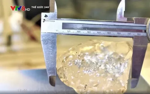 Đào được viên kim cương to thứ 3 thế giới