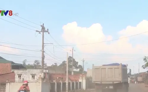 Đắk Lắk: Cơ sở trộn bê tông gây ô nhiễm môi trường