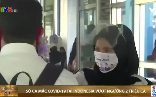 Số ca mắc COVID-19 tại Indonesia vượt ngưỡng 2 triệu ca