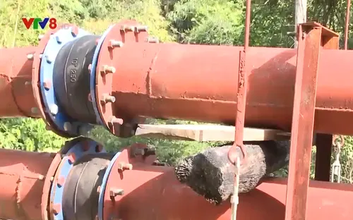 Dự án nước sinh hoạt chưa hoàn thiện đã hư hỏng nặng