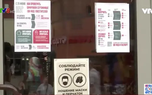 Số ca tử vong vì COVID-19 tăng đột biến ở Nga