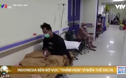 Biến thể Delta đẩy Indonesia tới bờ vực "thảm hoạ"