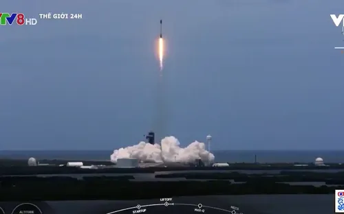 Spacex đưa "các hành khách đặc biệt" lên trạm vũ trụ quốc tế ISS