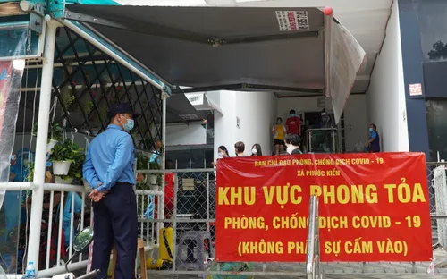 TP. Hồ Chí Minh: Một ca COVID-19 lây nhiễm qua nhiều vòng, phong tỏa block chung cư ở Nhà Bè