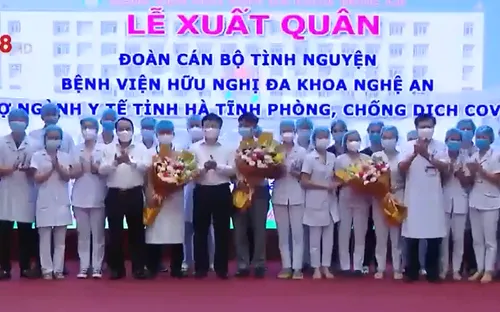 Nghệ An hỗ trợ Hà Tĩnh chống dịch