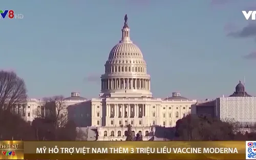 Mỹ hỗ trợ Việt Nam thêm 3 triệu liều vắc-xin Moderna