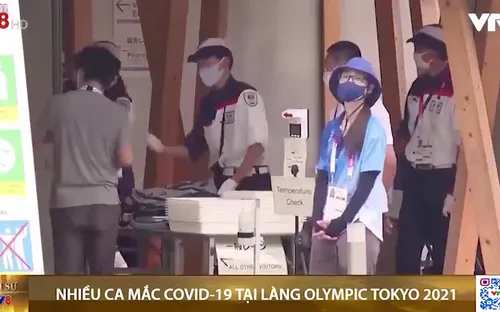 Nhật Bản ghi nhận các ca mắc COVID-19 đầu tiên tại làng Olympic