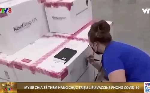 Mỹ chia sẻ thêm vắc-xin ngừa COVID-19 cho thế giới