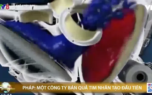 Lần đầu tiên một quả tim nhân tạo được mua để cấy ghép