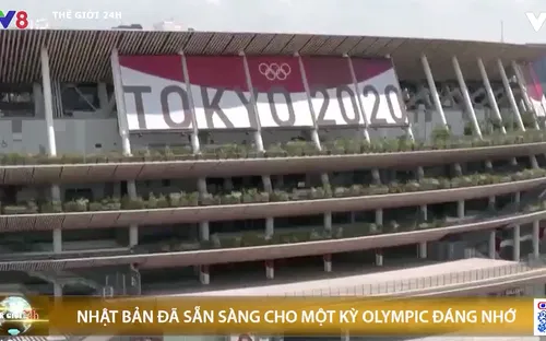 Nhật Bản sẵn sàng cho một kỳ Olympic với những dấu ấn đặc biệt