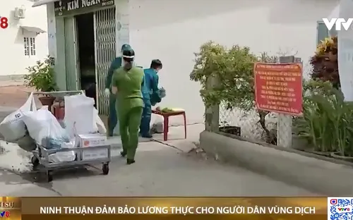 Ninh Thuận đảm bảo lương thực cho người dân trong vùng dịch