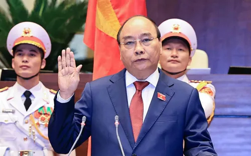 VIDEO: Chủ tịch nước Nguyễn Xuân Phúc tuyên thệ nhậm chức