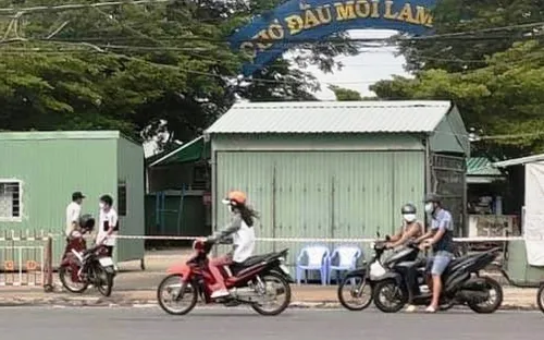 Bà Rịa - Vũng Tàu phong tỏa chợ Lam Sơn