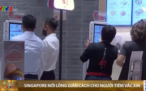 Singapore nới lỏng giãn cách cho người tiêm vắc-xin