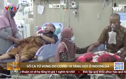 Số ca tử vong do COVID-19 tăng vọt ở Indonesia