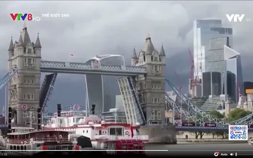 Cầu Tháp London, Anh gặp sự cố bất ngờ