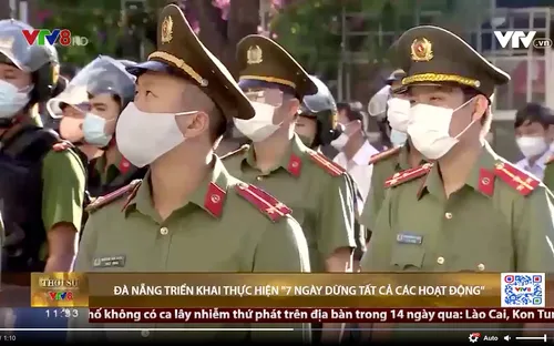 Đà Nẵng ra quân thực hiện chiến dịch 7 ngày đóng cửa toàn thành phố