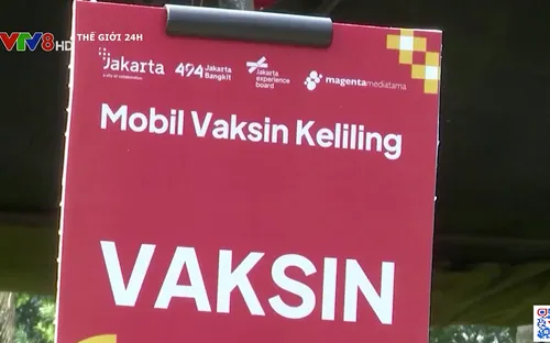 Indonesia đặt mục tiêu tiêm 50 triệu liều vắc-xin ngừa COVID-19 trong 7 tuần