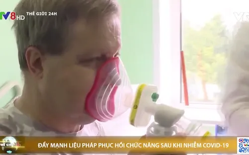 Nga chú trọng phục hồi chức năng cho bệnh nhân đã điều trị khỏi COVID-19