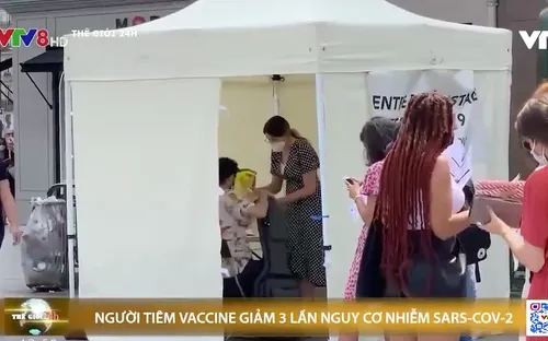 Người tiêm đủ 2 liều vắc-xin giảm 3 lần nguy cơ nhiễm SARS-CoV-2