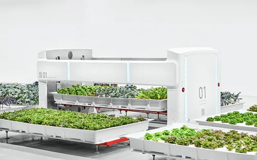 Mô hình trang trại tự động do robot đảm nhiệm