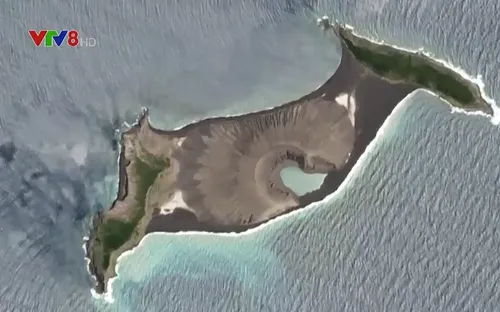 Núi lửa tại Tonga tiếp tục phun trào sau khi gây sóng thần ở Thái Bình Dương