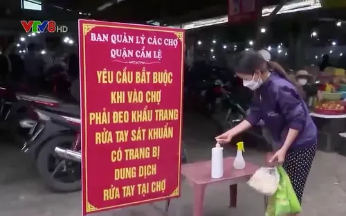 Đà Nẵng tăng cường chống dịch nhưng không đóng cửa chợ dịp Tết