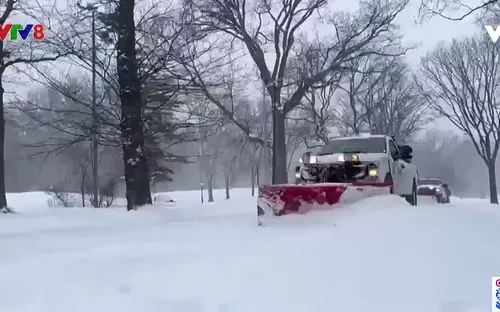 Bờ Đông nước Mỹ đối mặt với mùa Đông khắc nghiệt