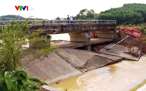 Nhiều công trình thủy lợi hư hỏng sau mưa lũ