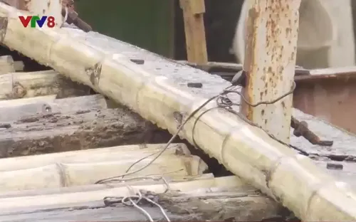 Nguy cơ từ những cây cầu treo xuống cấp