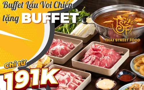 TSF Đường Thành chào Hoàn Kiếm - Buffet thả ga chỉ từ 191k