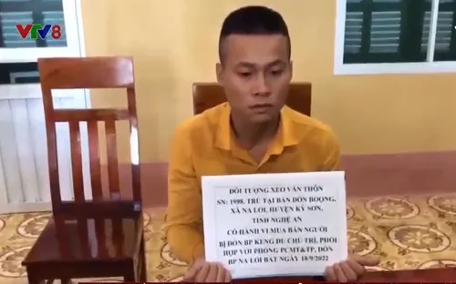 Nghệ An bắt giữ 2 đối tượng buôn bán người