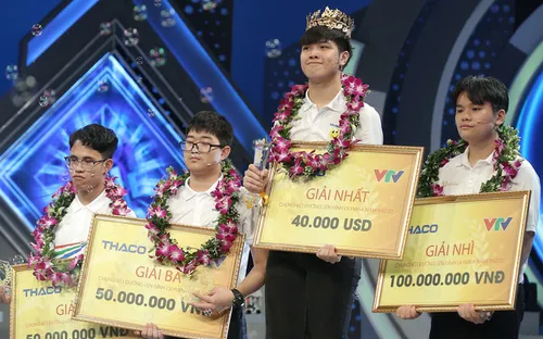 Thái Bình khen thưởng Nhà vô địch Cuộc thi Đường lên đỉnh Olympia