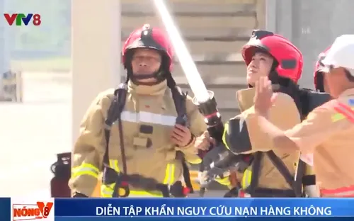 Diễn tập khẩn nguy cứu nạn hàng không Đà Nẵng