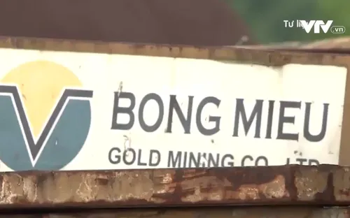 Mỏ vàng Bồng Miêu sau hàng chục năm khai thác