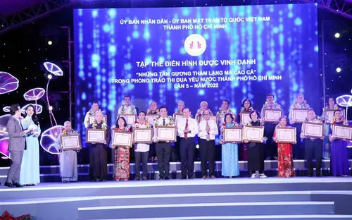 TP Hồ Chí Minh vinh danh 101 tấm gương xuất sắc trong phong trào thi đua yêu nước