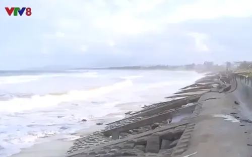 Bình Định: Người dân bức xúc vì tình trạng hút cát gây sạt lở bờ biển