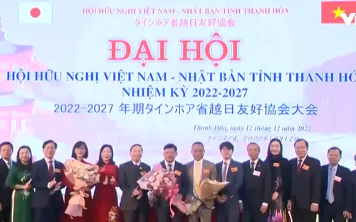 Đại hội đại biểu Hội Hữu nghị Việt Nam - Nhật Bản tỉnh Thanh Hóa