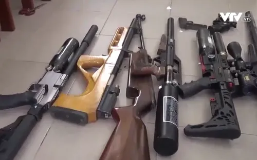 Quảng Nam bắt đối tượng mua bán trái phép vũ khí, công cụ hỗ trợ