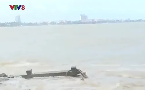 Phú Yên: Sạt lở kè sông uy hiếp khu đô thị Nam thành phố Tuy Hoà