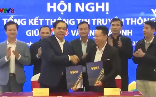 Hội nghị phối hợp thông tin tuyên truyền giữa VTV8 với Hà Tĩnh
