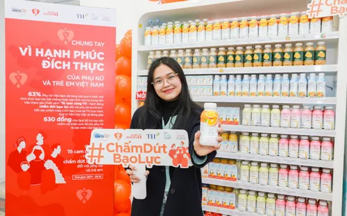 Chiến dịch “Tô cam” góp quỹ nạn nhân bạo lực giới