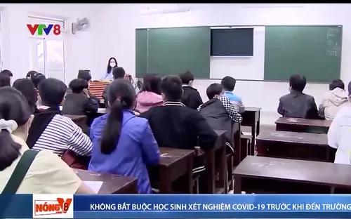 Không bắt buộc tất cả học sinh phải xét nghiệm COVID mới được đến trường